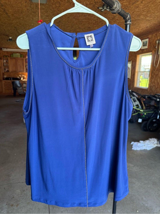 Anne Klein Tops - Anne Klein Royal Blue Sleeveless Tank Top